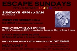 Escape Sundays - Main Bar @ Main Bar | New York | New York | United States