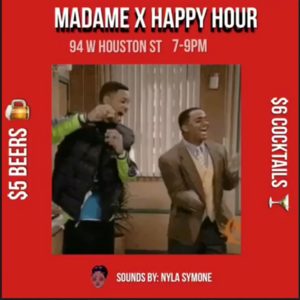 Nyla Symone of Power 105 on the 1s and 2s @ Madame X - Main Bar | New York | New York | United States