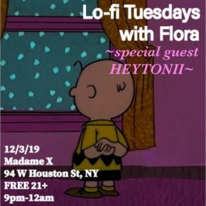 Lo-Fi Tuesdays with DJ Flora @ Madame X - Main Bar