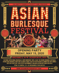 8th Annual Asian Burlesque Festival Opening Party! @ Madame X - Top Bar
