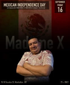 Madame X celebrates Mexican Independence Day with Alex